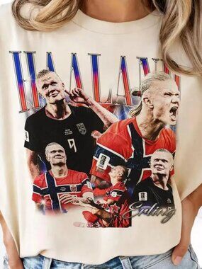 Erling Haaland  Haaland Norway Graphic Unisex T Shirt